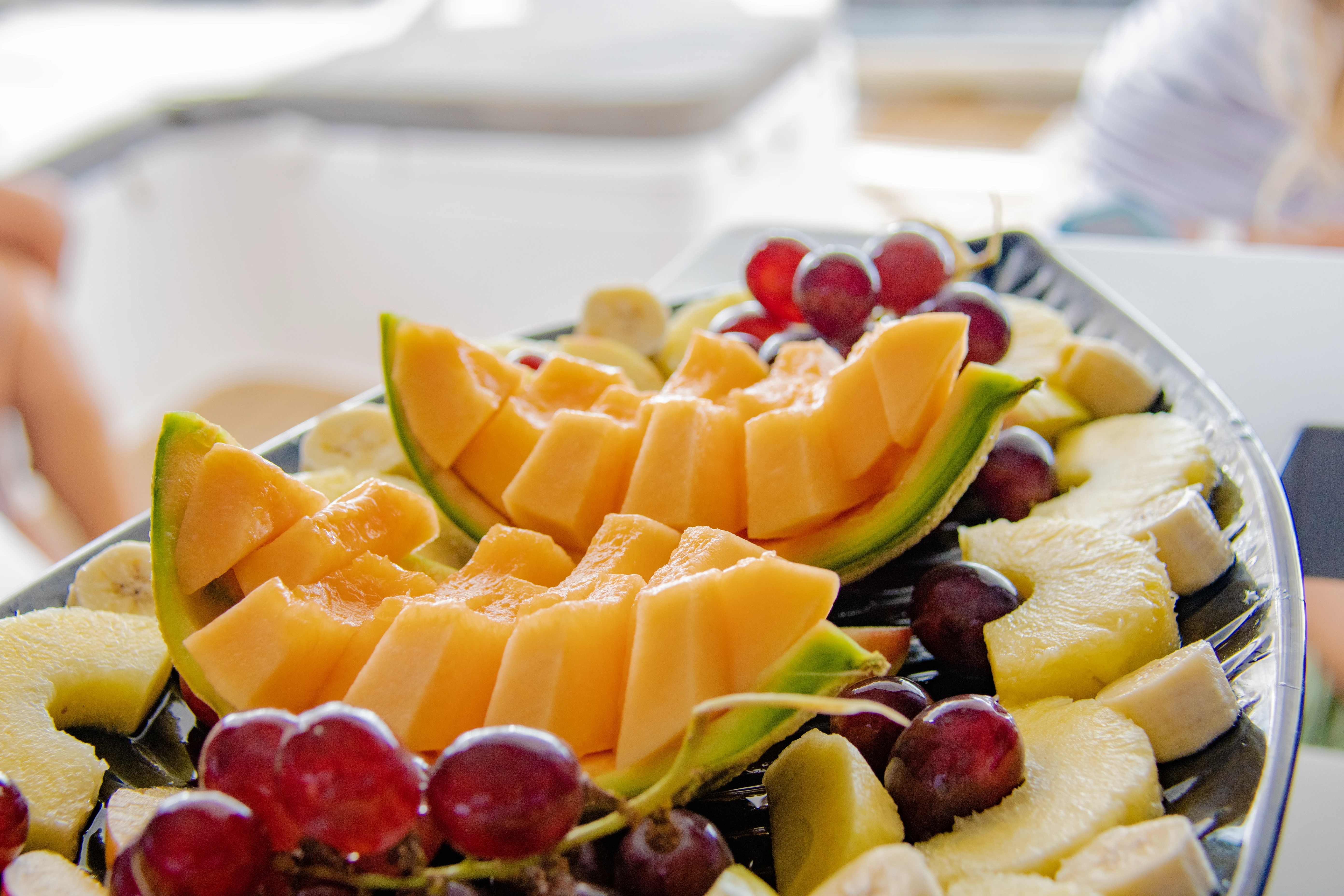 Cuisine gastronomique fraîche sur yacht