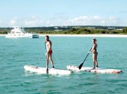 stand up paddle catamaran
