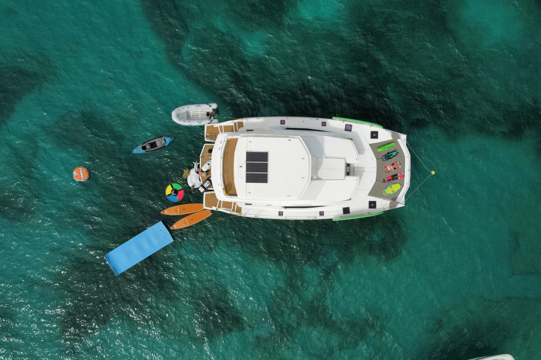 Watertoys yacht charter