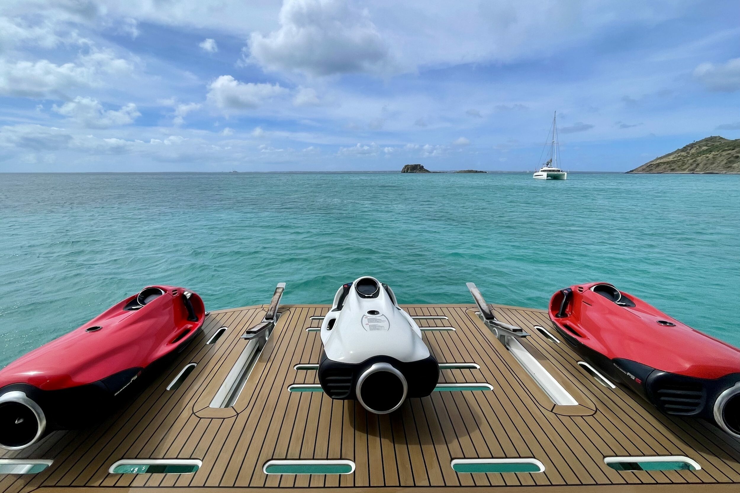 Watertoys yacht charter