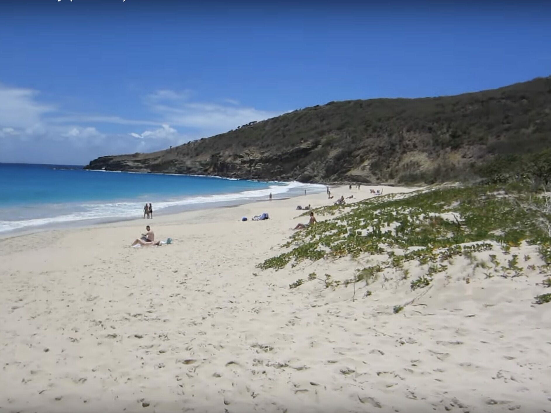 Saline beach St Barth