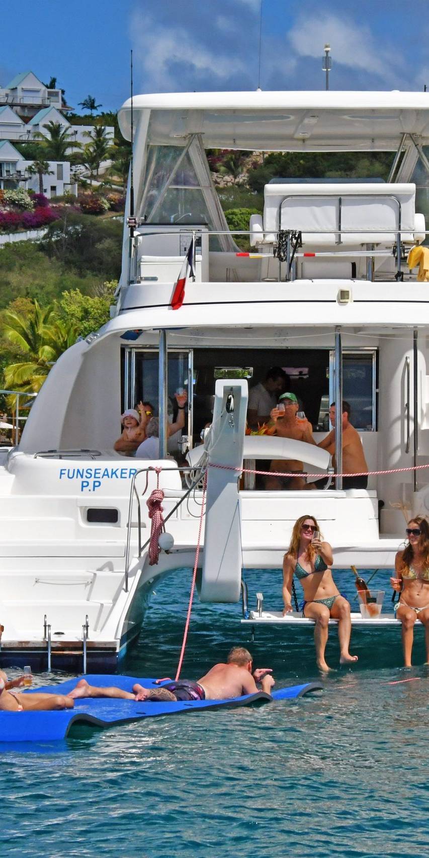 Catamaran charter St Martin St Barth Anguilla