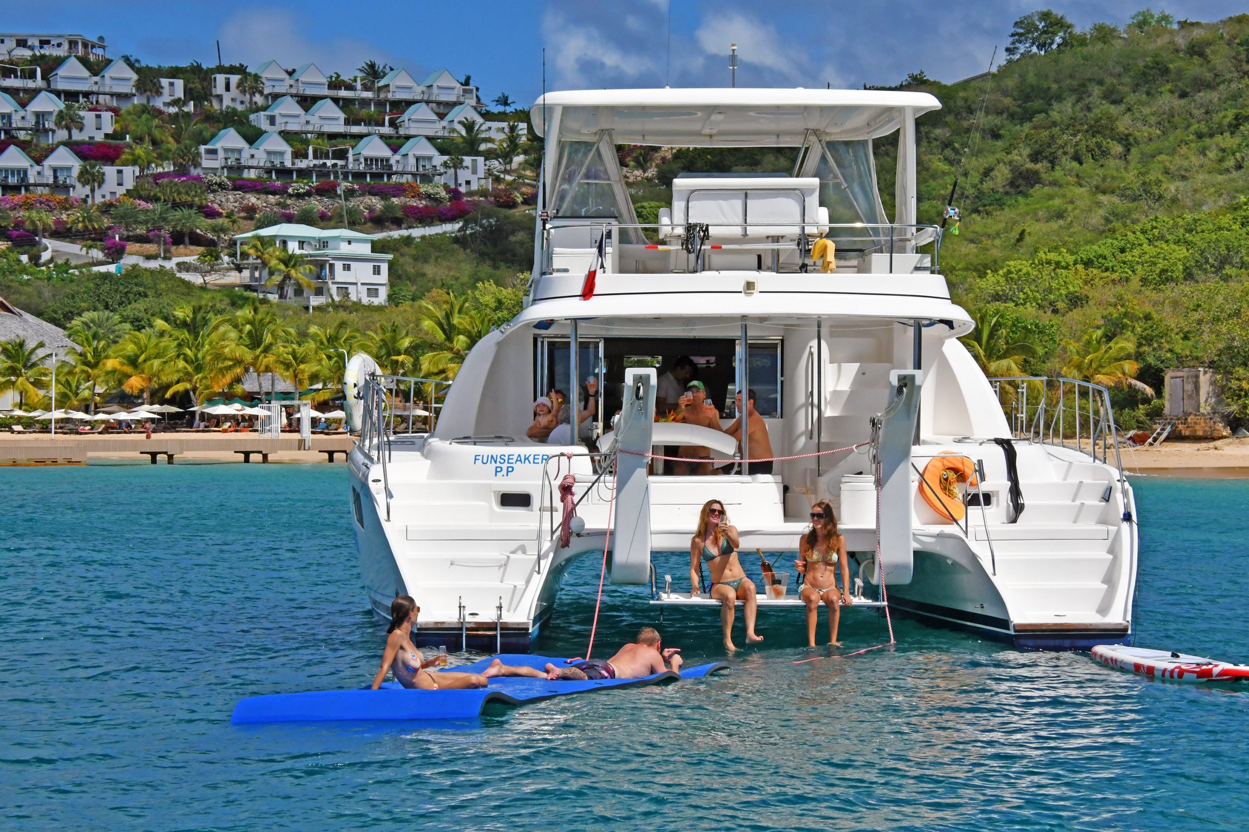 Catamaran charter St Martin St Barth Anguilla