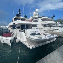 Tender rental st barth