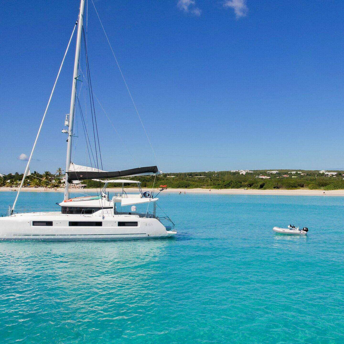 Sailing catamaran charter