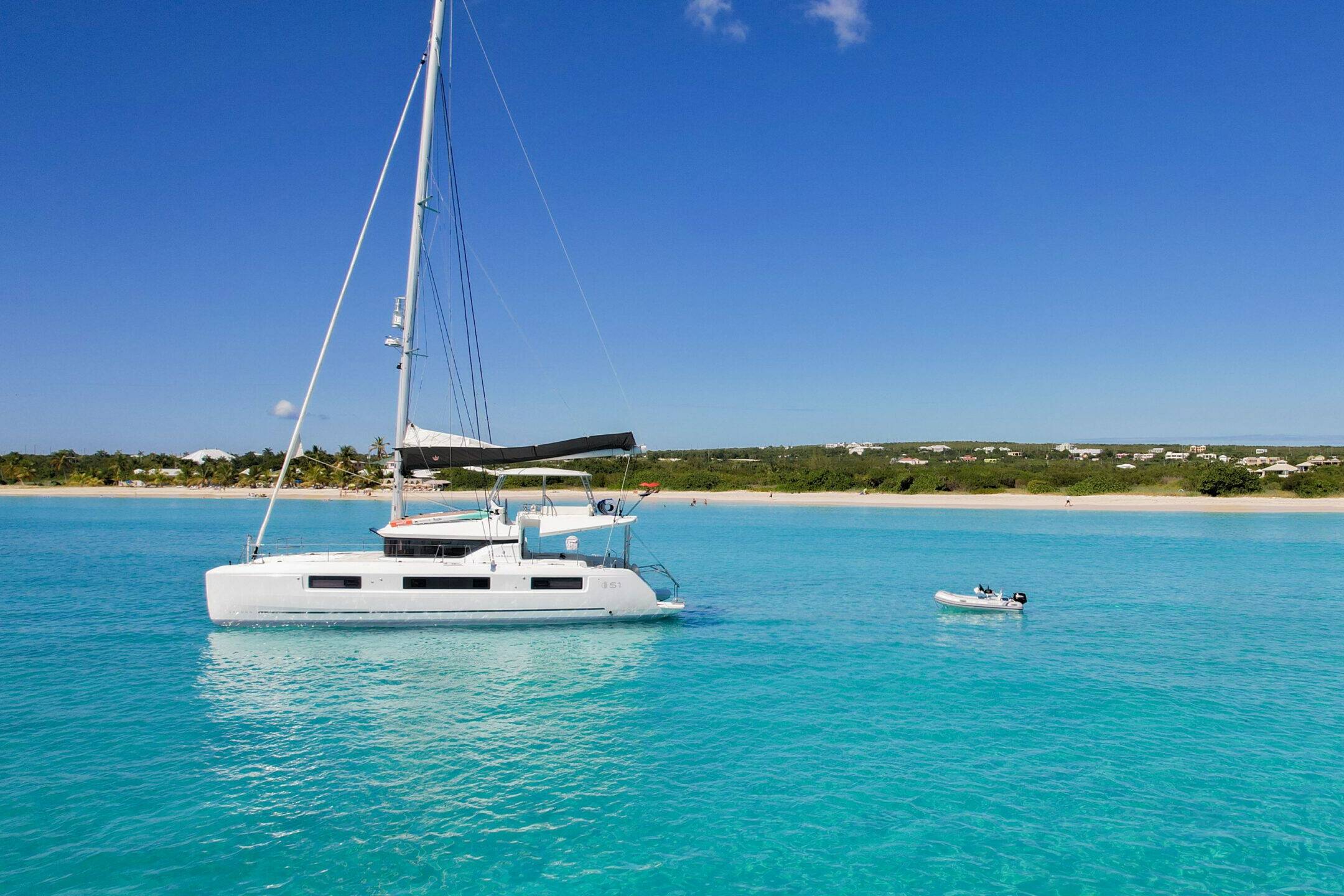 Sailing catamaran charter