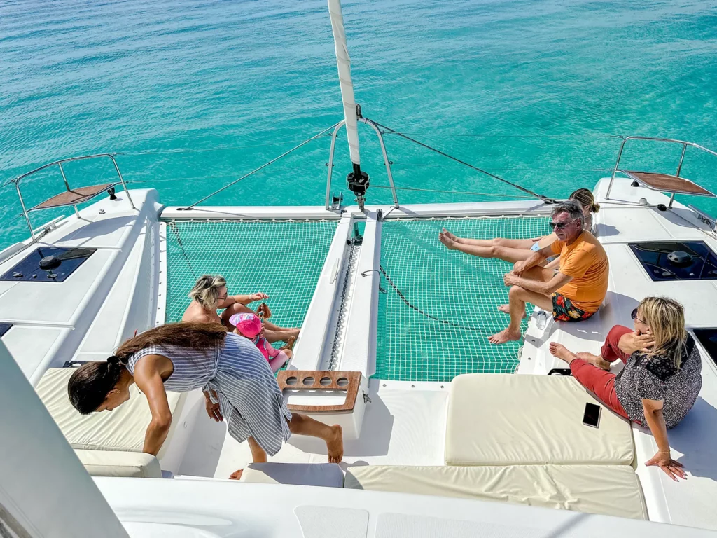 Sailing catamaran charter